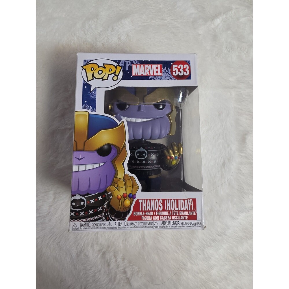 Funko Pop! Marvel Thanos (Holiday) #533 vinyl figure,